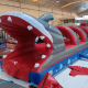 Slide Tiburón hinchable acuático terrestre